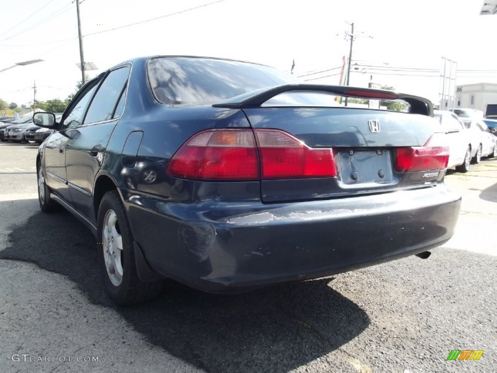 1999 Accord EX Sedan - Deep Velvet Blue Pearl / Charcoal photo #4