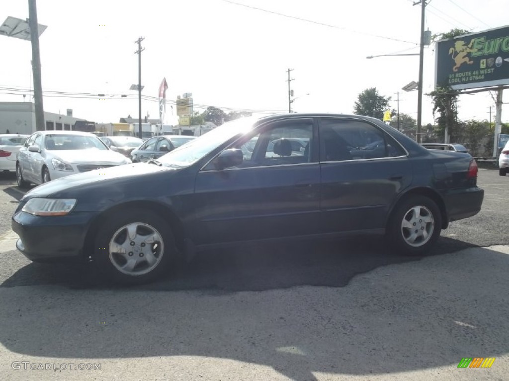 1999 Accord EX Sedan - Deep Velvet Blue Pearl / Charcoal photo #7