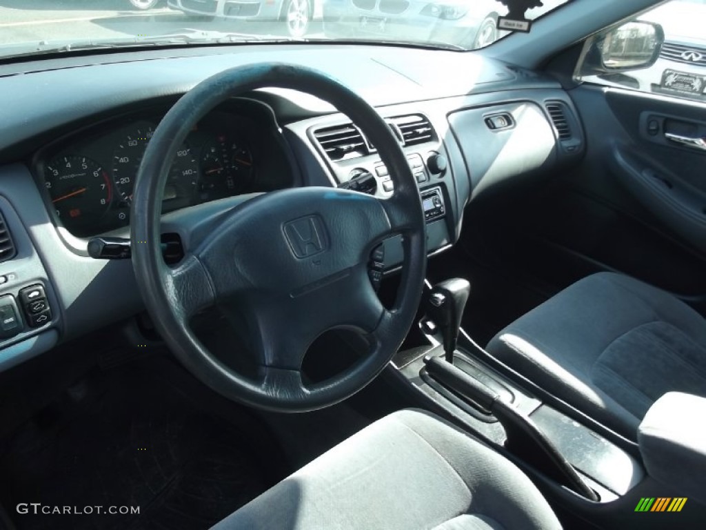 1999 Accord EX Sedan - Deep Velvet Blue Pearl / Charcoal photo #10