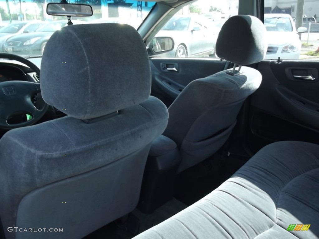 1999 Accord EX Sedan - Deep Velvet Blue Pearl / Charcoal photo #12
