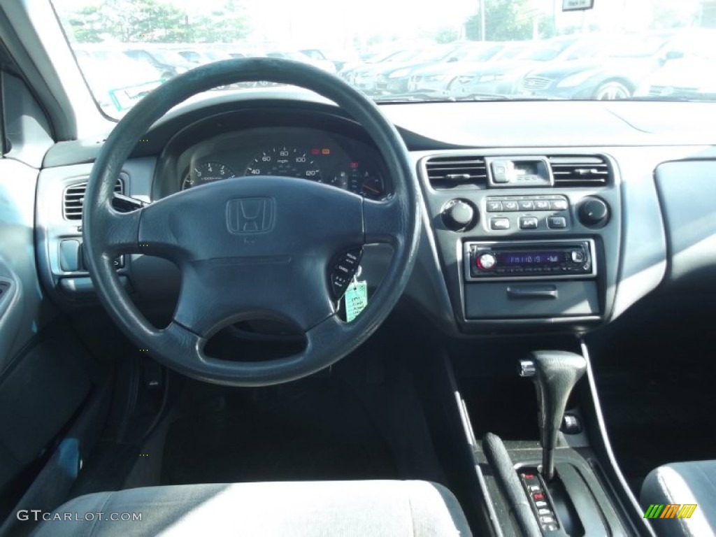 1999 Accord EX Sedan - Deep Velvet Blue Pearl / Charcoal photo #30