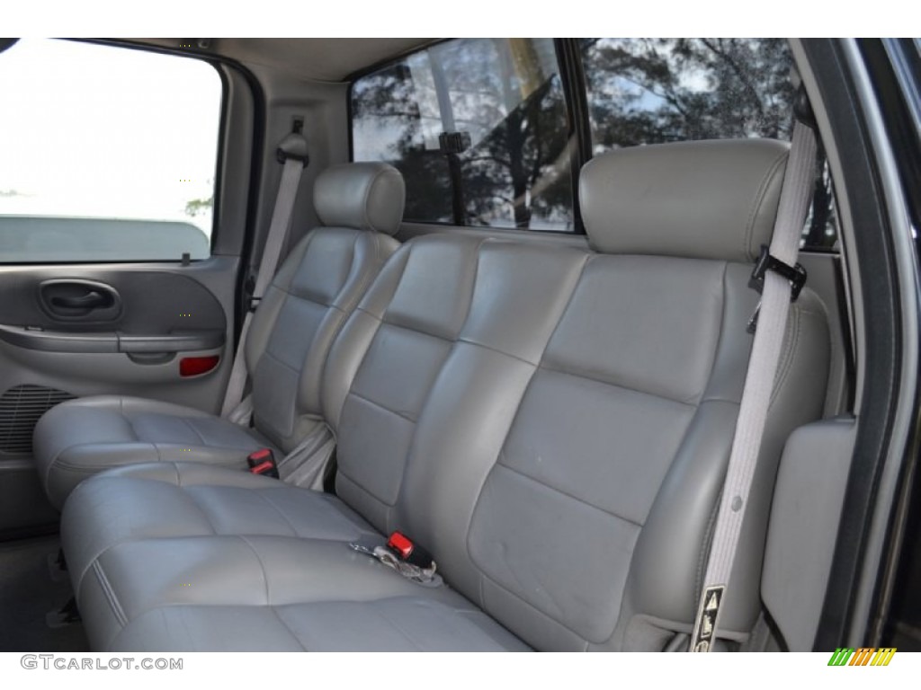 2002 F150 Lariat SuperCrew 4x4 - Black / Medium Graphite photo #53