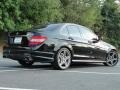 2009 Obsidian Black Metallic Mercedes-Benz C 63 AMG  photo #7