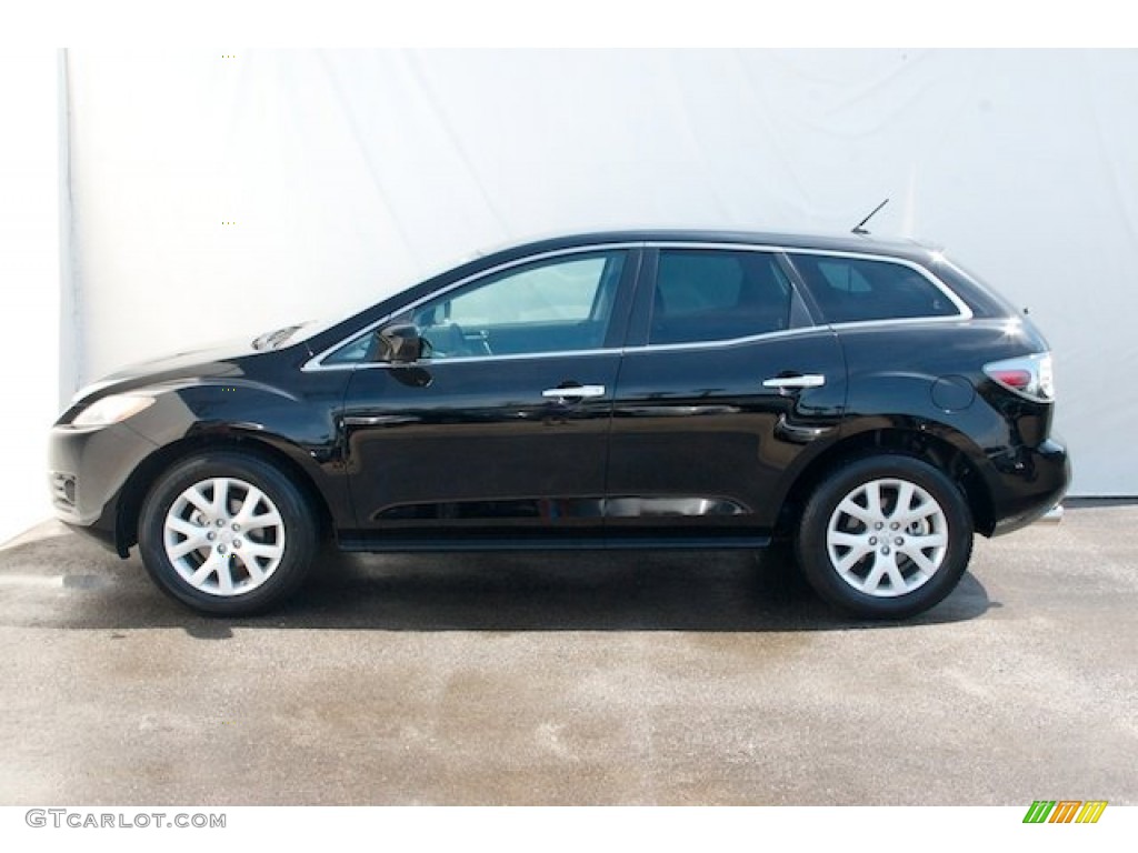 Brilliant Black 2008 Mazda CX-7 Grand Touring Exterior Photo #71191540