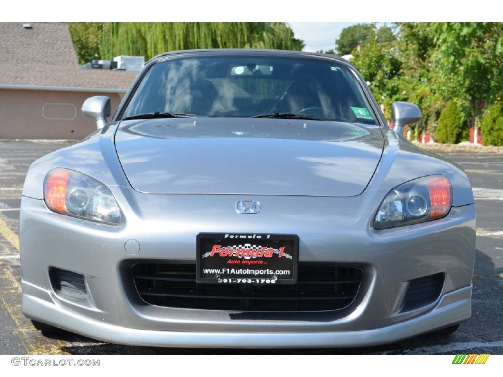 2003 S2000 Roadster - Sebring Silver Metallic / Black photo #2