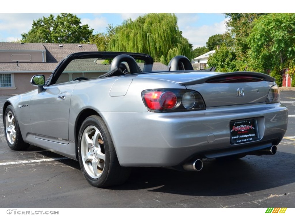 2003 S2000 Roadster - Sebring Silver Metallic / Black photo #5