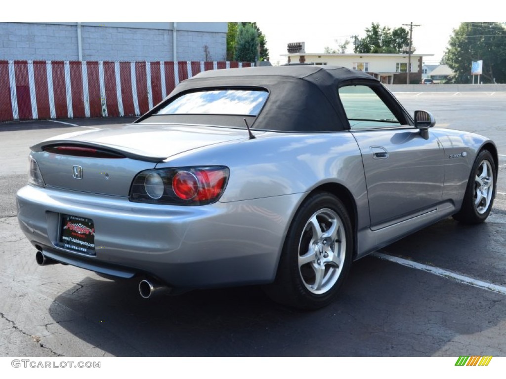 2003 S2000 Roadster - Sebring Silver Metallic / Black photo #6