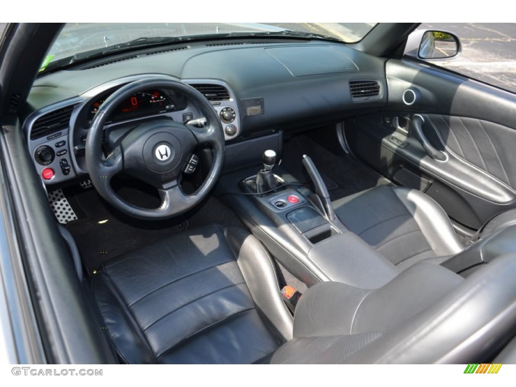 2003 S2000 Roadster - Sebring Silver Metallic / Black photo #8