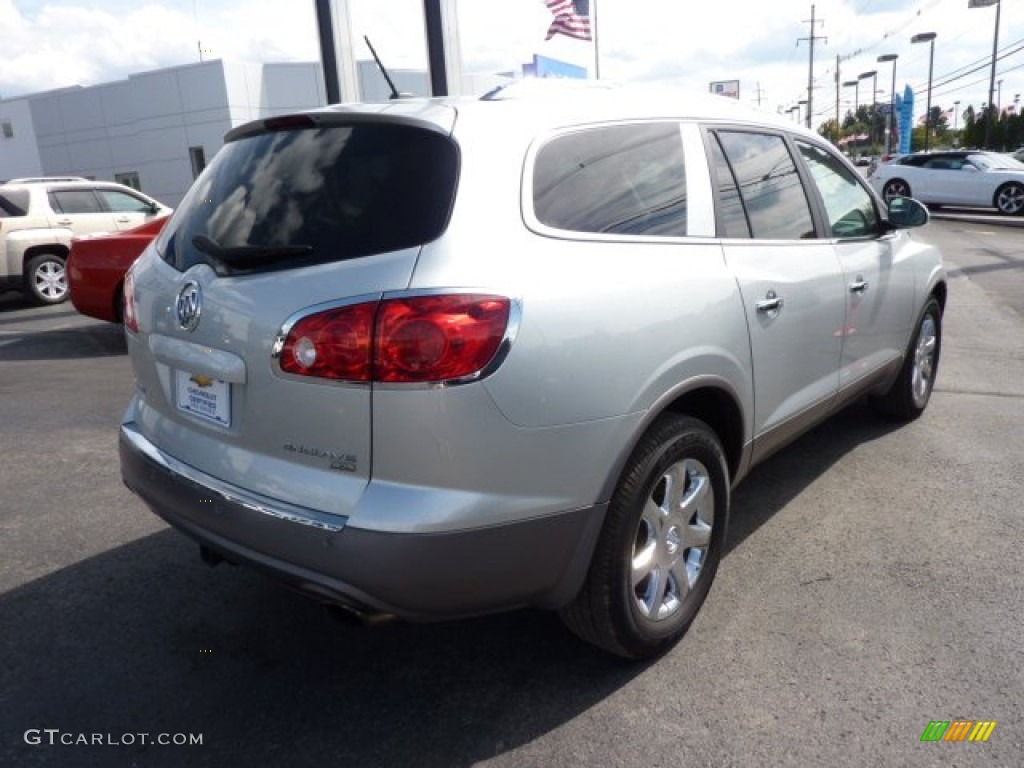 2010 Enclave CXL AWD - Quicksilver Metallic / Cashmere/Cocoa photo #7