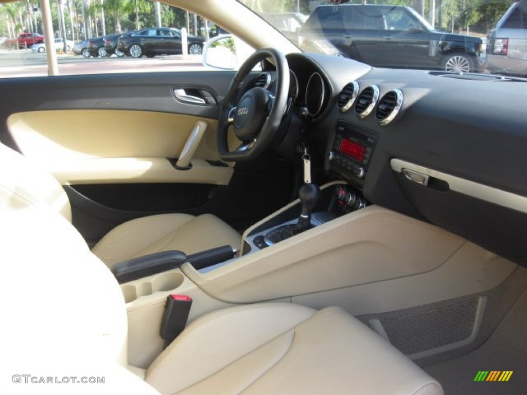 Luxor Beige Interior 2008 Audi TT 2.0T Coupe Photo #71194951