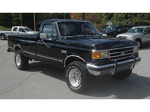 1990 Ford F250 XLT Lariat Regular Cab 4x4 Data, Info and Specs