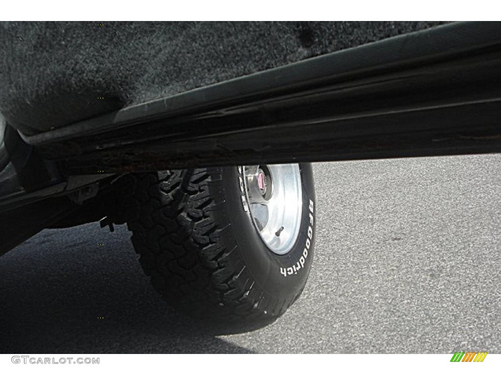 1990 F250 XLT Lariat Regular Cab 4x4 - Black / Grey photo #23