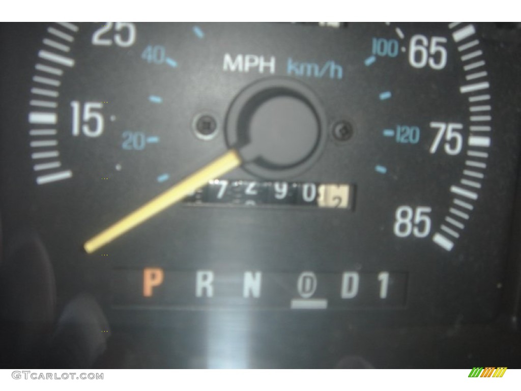 1990 F250 XLT Lariat Regular Cab 4x4 - Black / Grey photo #39