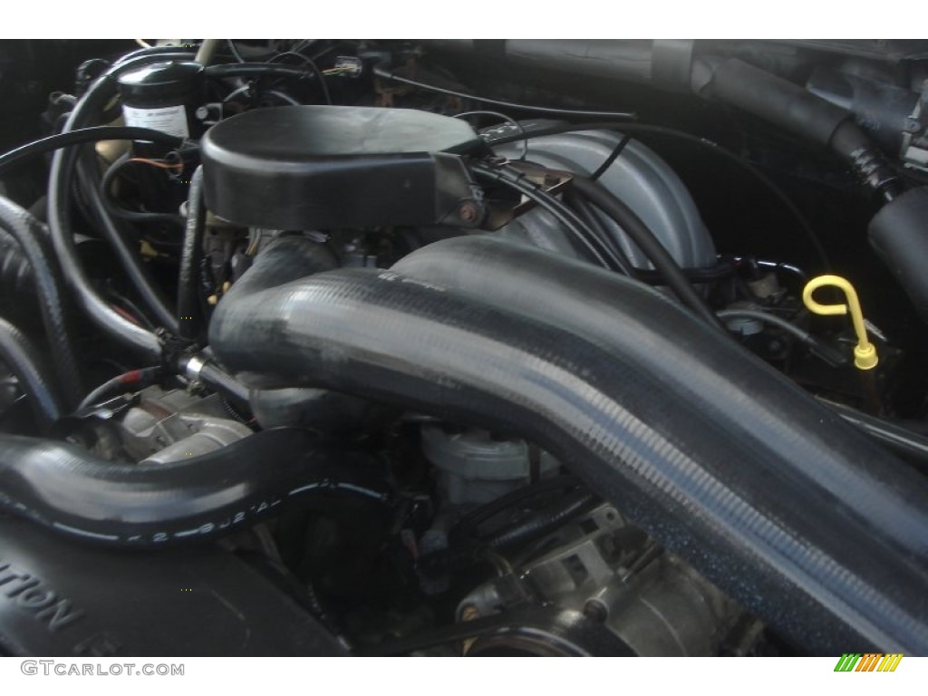 1990 F250 XLT Lariat Regular Cab 4x4 - Black / Grey photo #46