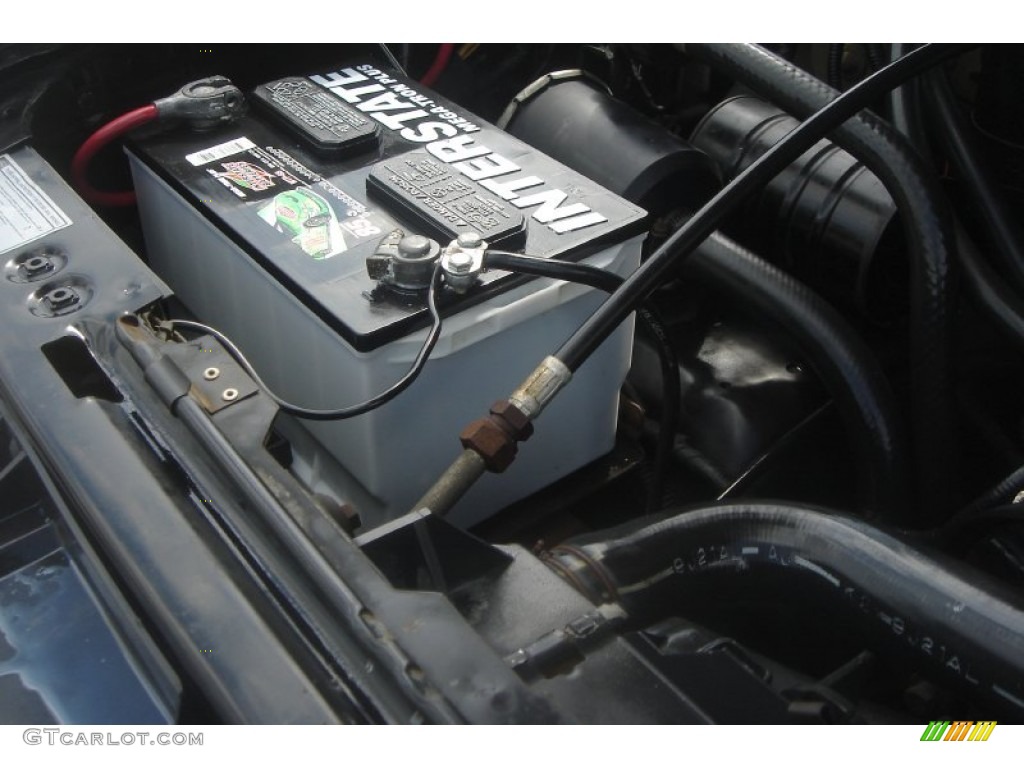 1990 F250 XLT Lariat Regular Cab 4x4 - Black / Grey photo #48