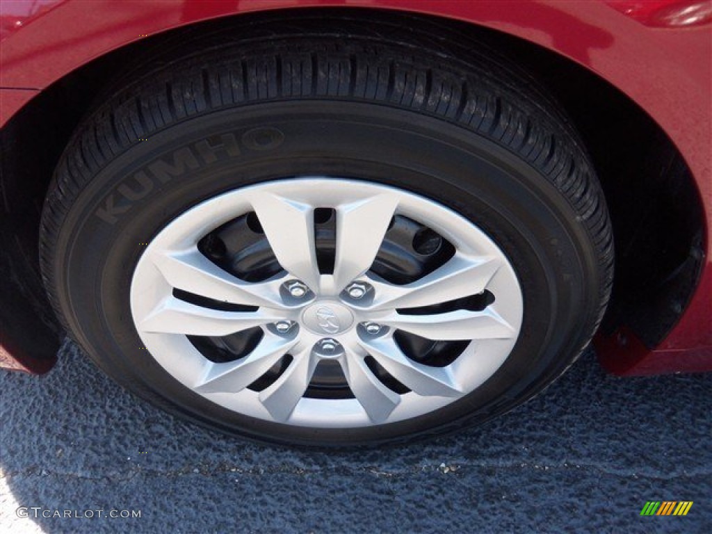 2011 Sonata GLS - Venetian Red / Camel photo #3