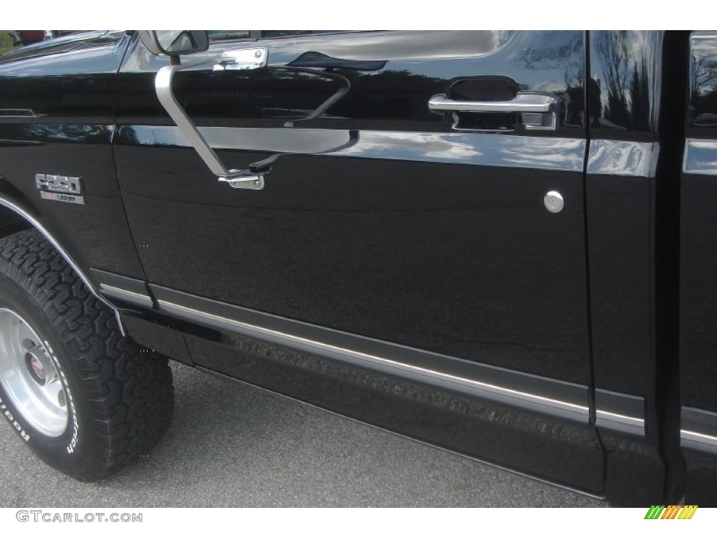 1990 F250 XLT Lariat Regular Cab 4x4 - Black / Grey photo #61