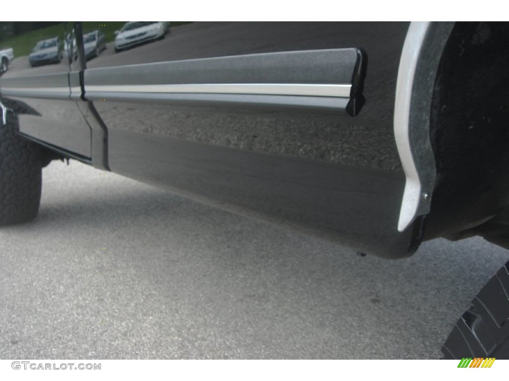 1990 F250 XLT Lariat Regular Cab 4x4 - Black / Grey photo #67