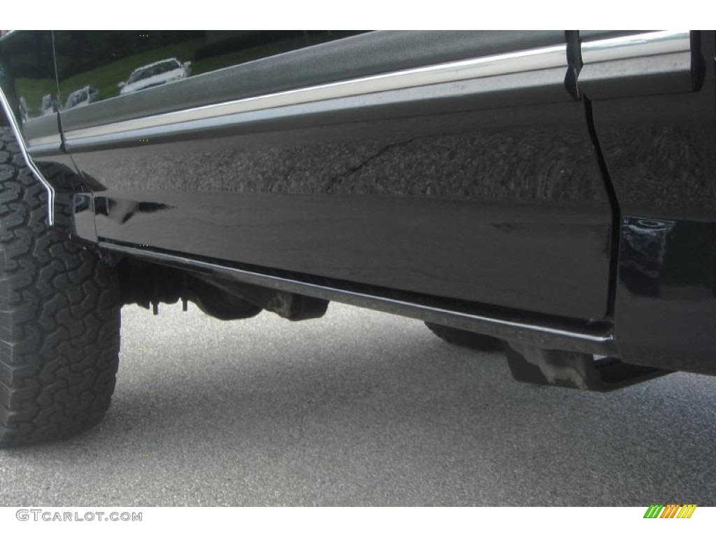 1990 F250 XLT Lariat Regular Cab 4x4 - Black / Grey photo #68