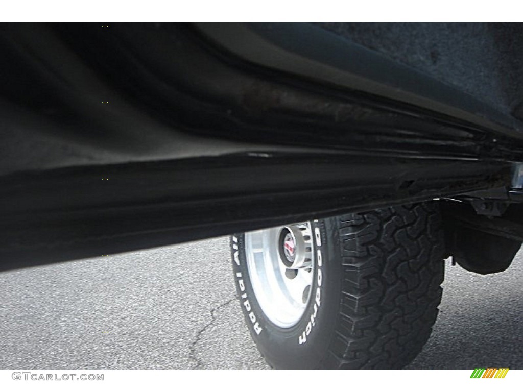 1990 F250 XLT Lariat Regular Cab 4x4 - Black / Grey photo #70