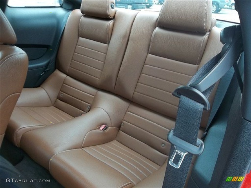2011 Ford Mustang V6 Premium Coupe Rear Seat Photo #71198029