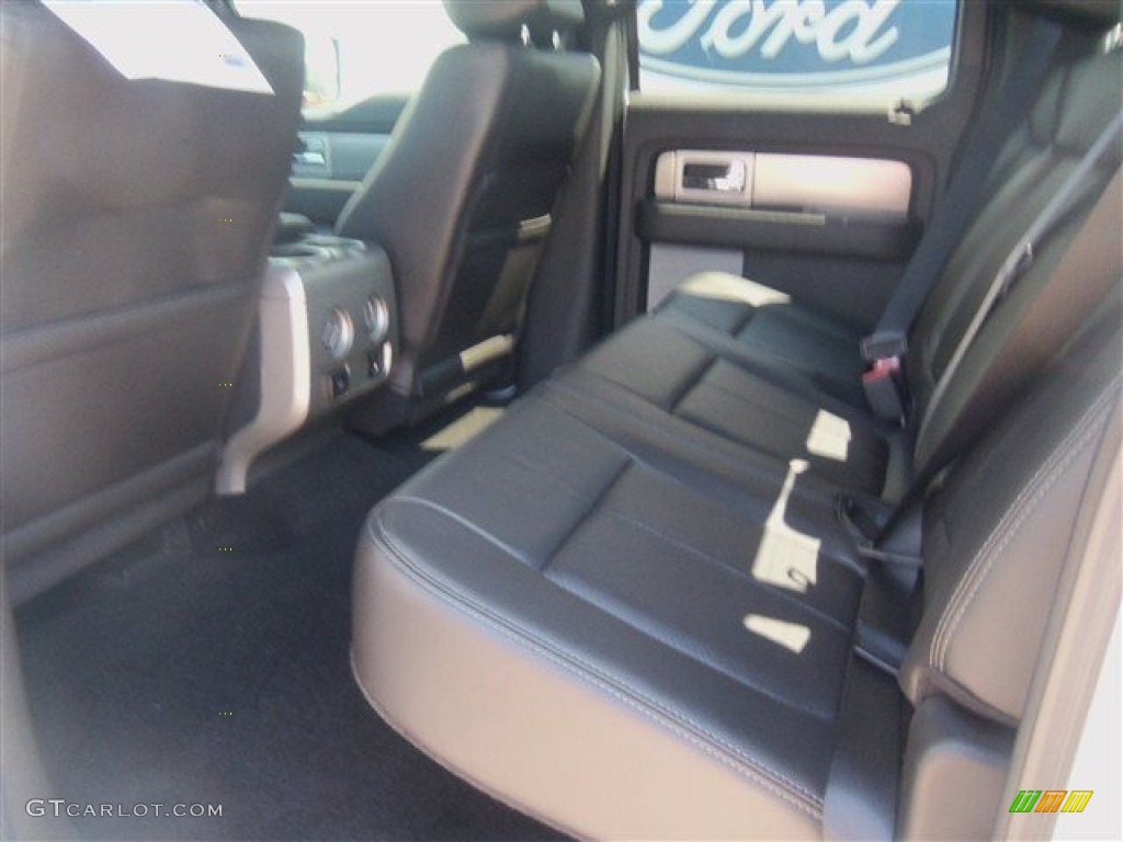 Black Interior 2013 Ford F150 FX2 SuperCrew Photo #71198836