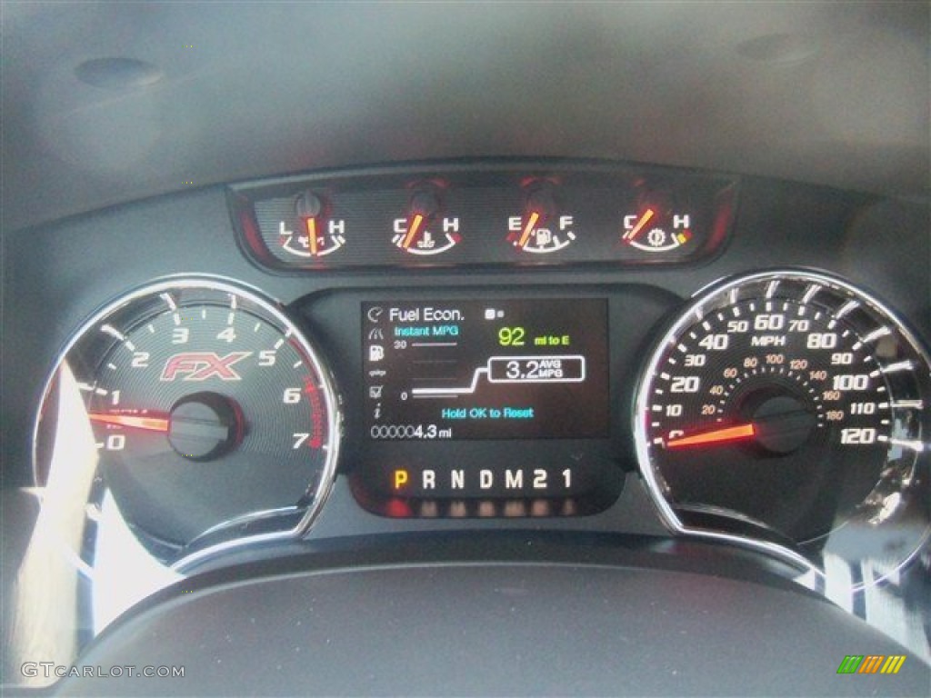 2013 Ford F150 FX2 SuperCrew Gauges Photo #71198920