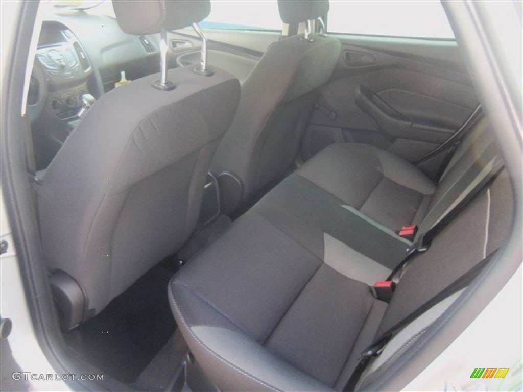 2013 Ford Focus S Sedan Rear Seat Photo #71199046