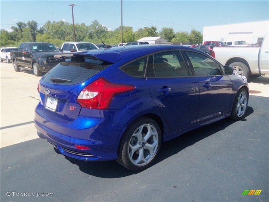 Performance Blue 2013 Ford Focus ST Hatchback Exterior Photo #71199424