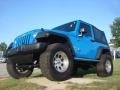 2011 Cosmos Blue Jeep Wrangler Sport 4x4  photo #7