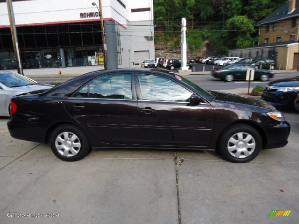 2004 Camry LE - Black Walnut Pearl / Stone photo #13