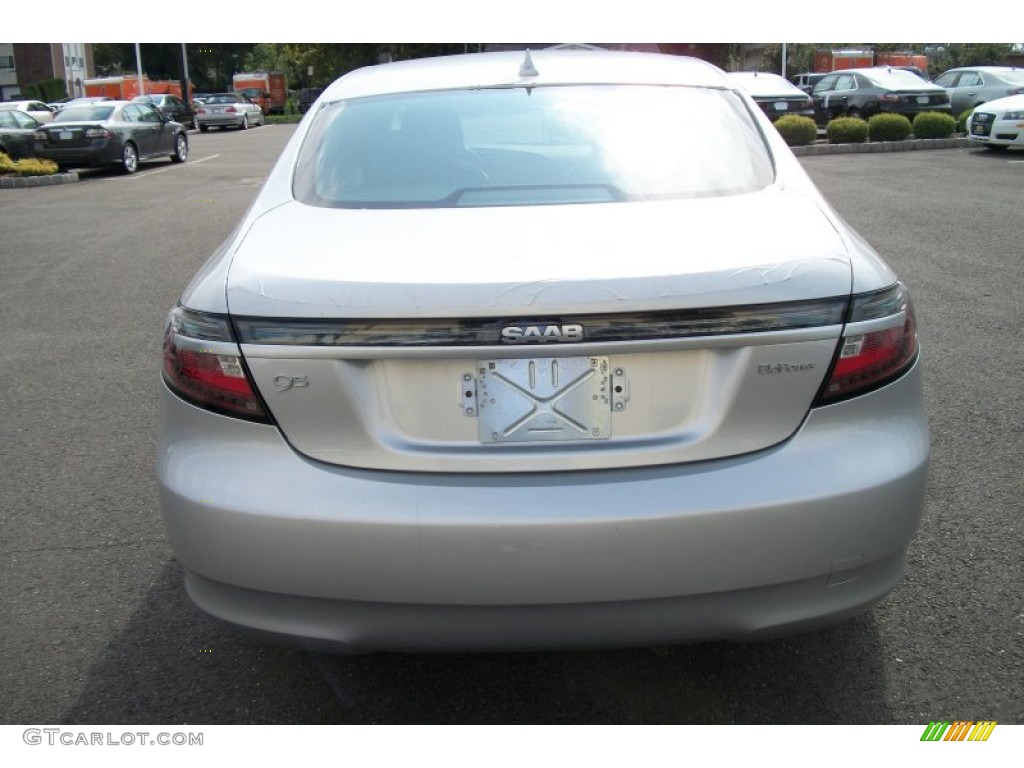 Diamond Silver Metallic 2011 Saab 9-5 Turbo4 Premium Sedan Exterior Photo #71202196