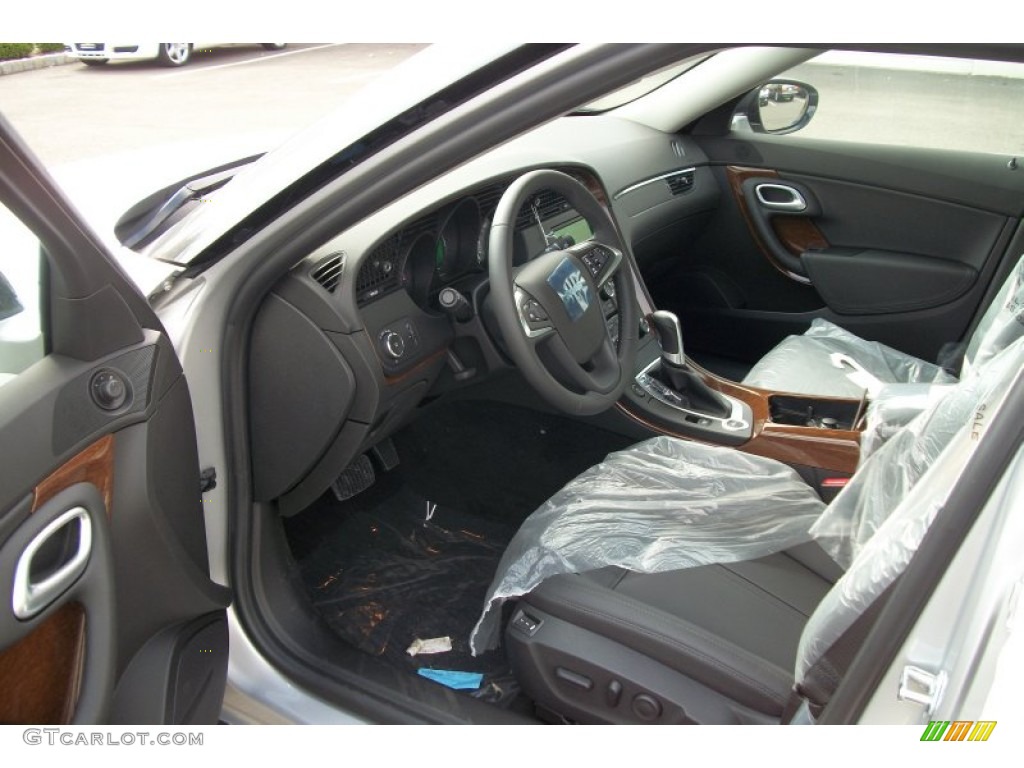 Jet Black Interior 2011 Saab 9-5 Turbo4 Premium Sedan Photo #71202223