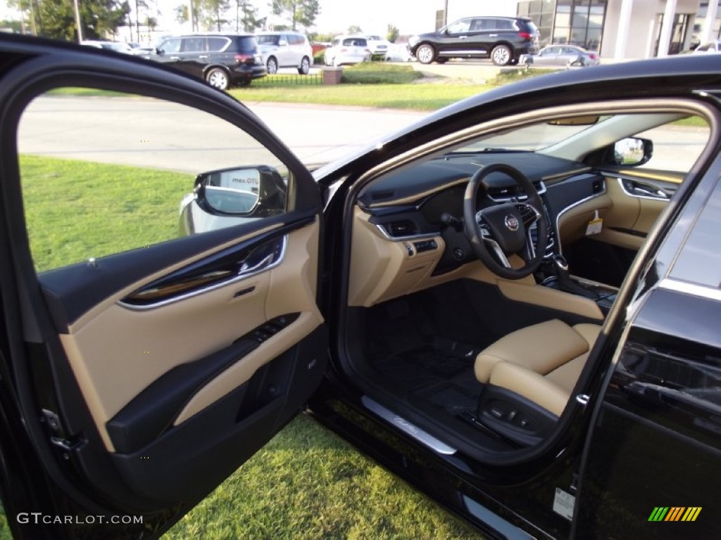 Caramel/Jet Black Interior 2013 Cadillac XTS Premium FWD Photo #71202742