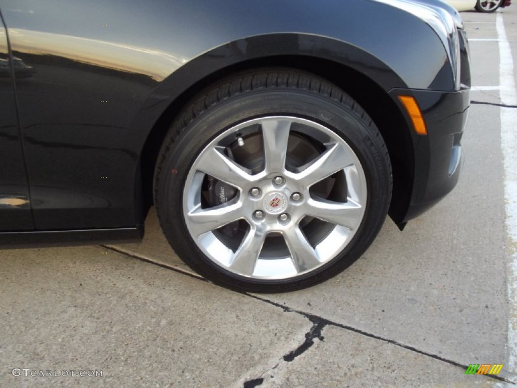 2013 ATS 2.5L Luxury - Black Diamond Tricoat / Jet Black/Jet Black Accents photo #9