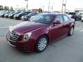 2013 Crystal Red Tintcoat Cadillac CTS 3.0 Sedan  photo #1