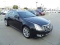 2013 Black Diamond Tricoat Cadillac CTS Coupe  photo #2