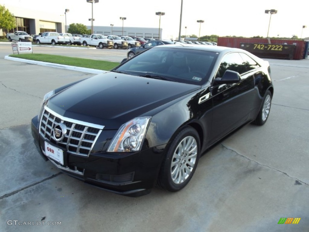 2013 CTS Coupe - Black Diamond Tricoat / Ebony photo #1