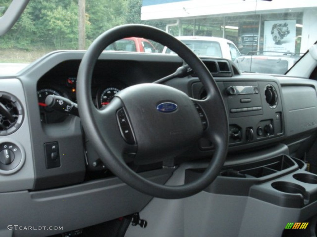 Medium Flint Interior 2013 Ford E Series Van E150 Cargo Photo #71203948