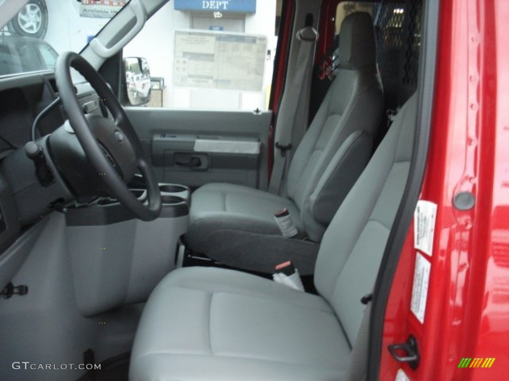 Medium Flint Interior 2013 Ford E Series Van E150 Cargo Photo #71203960