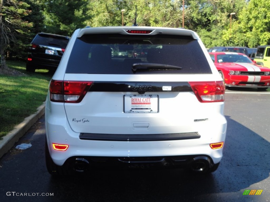 2013 Grand Cherokee SRT8 4x4 - Bright White / SRT Black photo #7