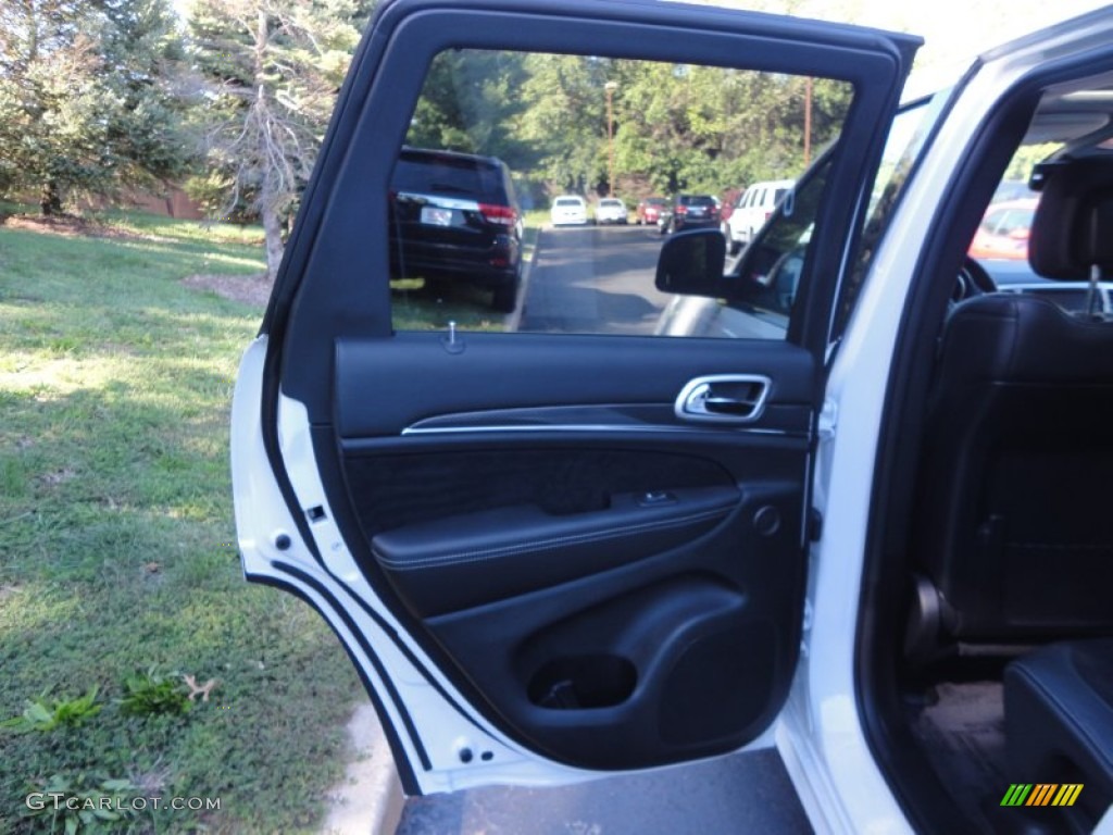 2013 Grand Cherokee SRT8 4x4 - Bright White / SRT Black photo #15