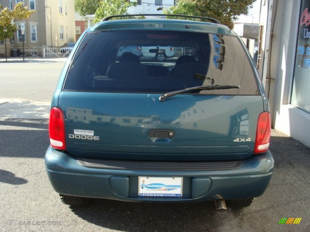 2000 Durango SLT 4x4 - Aquamarine Metallic / Mist Gray photo #3