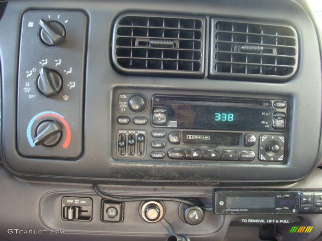 2000 Durango SLT 4x4 - Aquamarine Metallic / Mist Gray photo #10
