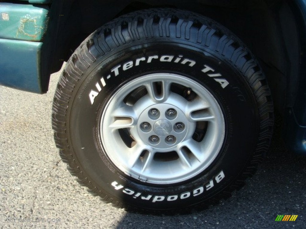 2000 Durango SLT 4x4 - Aquamarine Metallic / Mist Gray photo #13