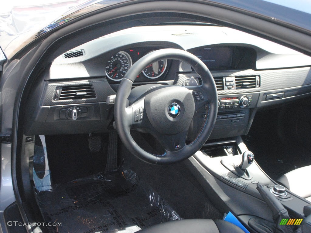 2011 BMW M3 Coupe Black Novillo Leather Dashboard Photo #71206657