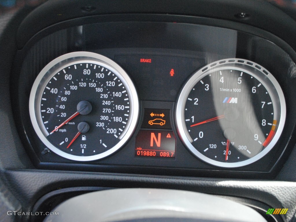 2011 BMW M3 Coupe Gauges Photo #71206684