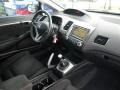 Black 2008 Honda Civic Si Sedan Interior Color