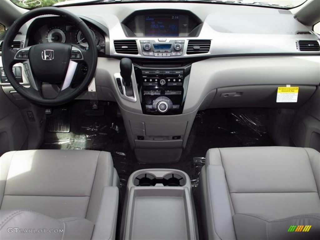 2013 Honda Odyssey EX-L Gray Dashboard Photo #71208577