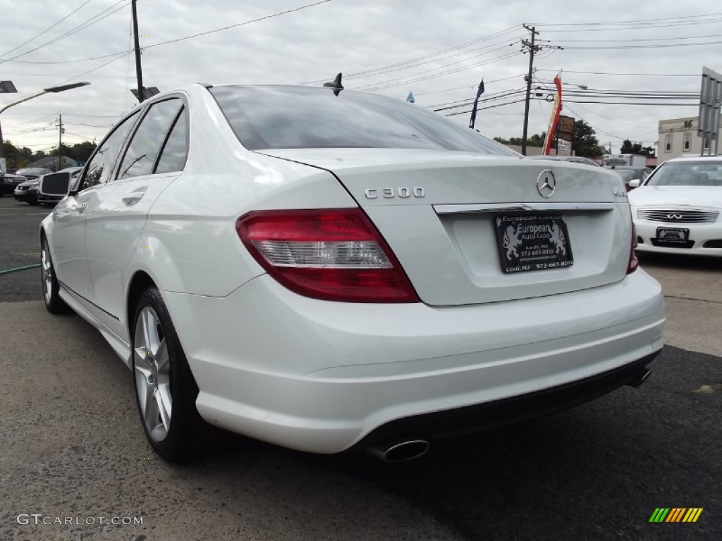2010 C 300 Sport 4Matic - Arctic White / Almond/Mocha photo #4